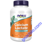 NOW Foods Calcium Lactate 250 Tablets