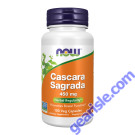 NOW Foods Cascara Sagrada 450mg 100 Veg Capsules