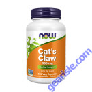 NOW Foods Cat's Claw 500mg 100 Veg Capsules