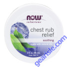 NOW Foods Chest Rub Relief 2 fl oz