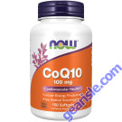 NOW Foods CoQ10 Ubiquinone 100mg 150 Softgels