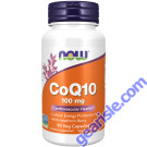 NOW Foods CoQ10 100mg with Hawthorn Berry 90 Veg Capsules