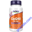 NOW Foods CoQ10 Ubiquinone 30mg 120 Veg Capsules