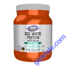 NOW Foods Egg White Protein Unflavored Powder 1.2 lb.