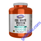 NOW Foods Egg White Protein Unflavored Powder 5 lbs.