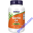 NOW Foods Garlic Oil 1500mg 250 Softgels