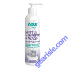 NOW Foods Gentle Baby Shampoo & Wash Calming Lavender 8 fl oz