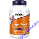 NOW Foods Grape Seed 100mg 200 Veg Capsules