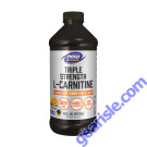 NOW Foods L-Carnitine Triple Strength Liquid 16 fl oz