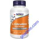 NOW Foods L-Citrulline Pure Powder 4 oz