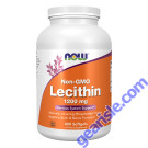 NOW Foods Lecithin 1200mg 400 Softgels