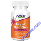 NOW Foods Liquid Multi Gels 60 Softgels