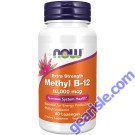 NOW Foods Methyl B-12 Extra Strength 10000mcg 60 Lozenges