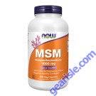 NOW Foods MSM 1000mg 240 Veg Capsules