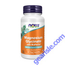 NOW Foods Magnesium Glycinate with BioPerine 60 Veg Capsules
