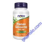 NOW Foods Panax Ginseng 500mg 100 Veg Capsules