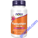NOW Foods Pantethine 300mg 60 Softgels