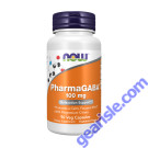 NOW Foods PharmaGABA 100mg 90 Veg Capsules