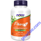 NOW Foods Phase 2 500mg 120 Veg Capsules