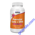 NOW Foods Prenatal Gels + DHA 180 Softgels