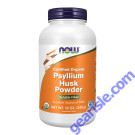 NOW Foods Psyllium Husk Powder Organic 12 oz.