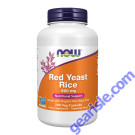 NOW Foods Red Yeast Rice 600mg 240 Veg Capsules