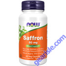 NOW Foods Saffron 50mg 60 Veg Capsules