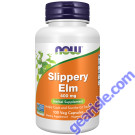 NOW Foods Slippery Elm 400mg 100 Veg Capsules