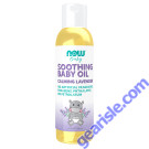 NOW Foods Soothing Baby Oil Calming Lavender 4 fl oz