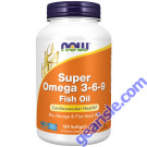 NOW Foods Super Omega 3-6-9 180 Softgels