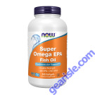 NOW Foods Super Omega EPA Fish Oil Double Strength 240 Softgels