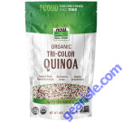 NOW Foods Tri-Color Quinoa Organic 14 oz.