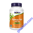 NOW Foods Turkey Tail 500mg 90 Veg Capsules