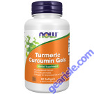 NOW Foods Turmeric Curcumin Gels 60 Softgels
