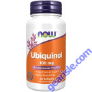 NOW Foods Ubiquinol 100mg 60 Softgels