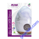 NOW Foods Ultrasonic Glass Swirl USB Oil Diffuser
