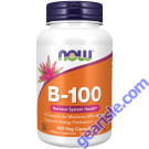 NOW Foods Vitamin B-100 100 Veg Capsules