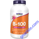 NOW Foods Vitamin B-100 250 Veg Capsules