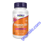 NOW Foods Vitamin D-3 Cholecalciferol 1000IU 360 Softgels