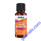NOW Foods Vitamin D-3 Liquid Extra Strength 1 fl oz