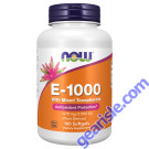 NOW Foods Vitamin E-1000 Mixed Tocopherols 100 Softgels