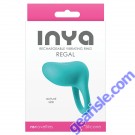 Cock Ring NS Novelties Inya Regal Rechargeable Vibrating Teal box