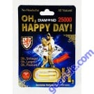 Oh Happy Day Diamond 5000 10 Days For Men Natural Libido Enhancer 1 Capsule