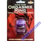 Super Stud Orgasmix Penis 3 Speed Vibrating Pleasure Ring Water Proof