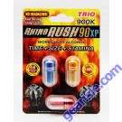 Rush 90XP Trio 900k Male Sexual Enhancer 3 Pills Pack