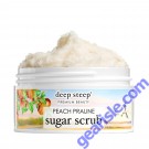 Peach Praline Vegan Sugar Scrub 8 Oz Deep Steep Premium Beauty