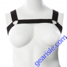 VooDoo Unisex Gender Fluid Mason Harness Black Body Hugging Design