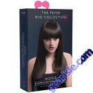 The Fever Alexia Wig Brown Long Blunt Cut