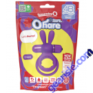 Screaming O 4B Ohare Grape Color Rabbit Cock Ring