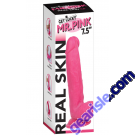 Voodoo Get Lucky Real Skin Mr. Dildo Pink 7.5" Flexible Suction Cup